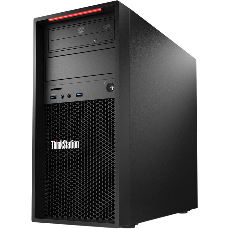 Lenovo ThinkStation P300 - Intel i5, 4th Gen Tower PC with 20" Monitor