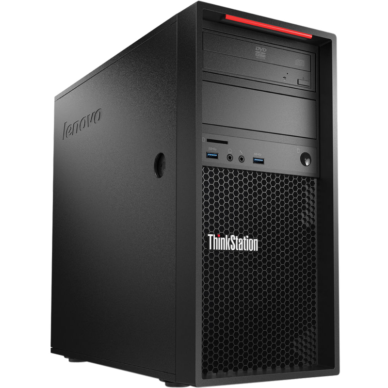 Lenovo ThinkStation P300 - Intel i5, 4th Gen Tower PC with 20" Monitor