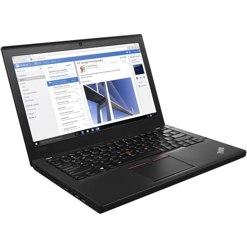 Lenovo ThinkPad X260 Intel i3, 6th Gen Laptop with 8GB Ram + 240GB SSD