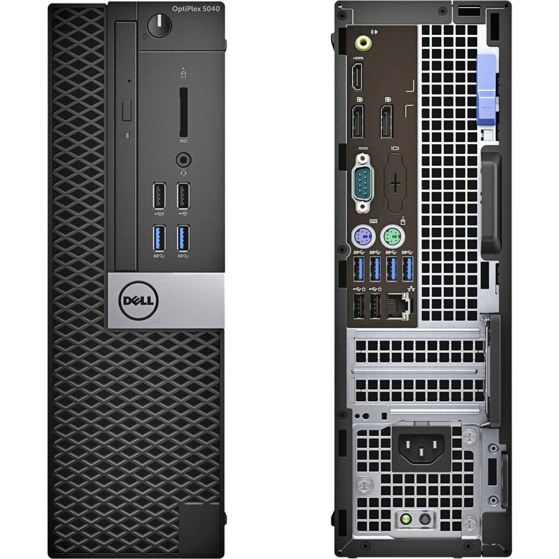 Dell OptiPlex 5040 Intel i5, 6th Gen SFF Desktop PC with 19" Monitor