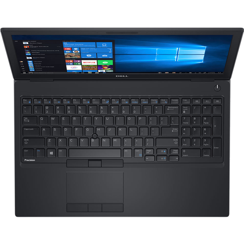 Dell Precision 7530 Intel i7, 8th Gen Laptop Workstation with Dedicated Graphics
