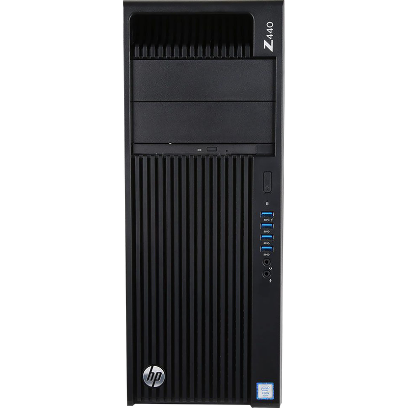 HP Z440 Workstation Intel Xeon Tower PC with 64GB Ram + 4GB K1200 GPU