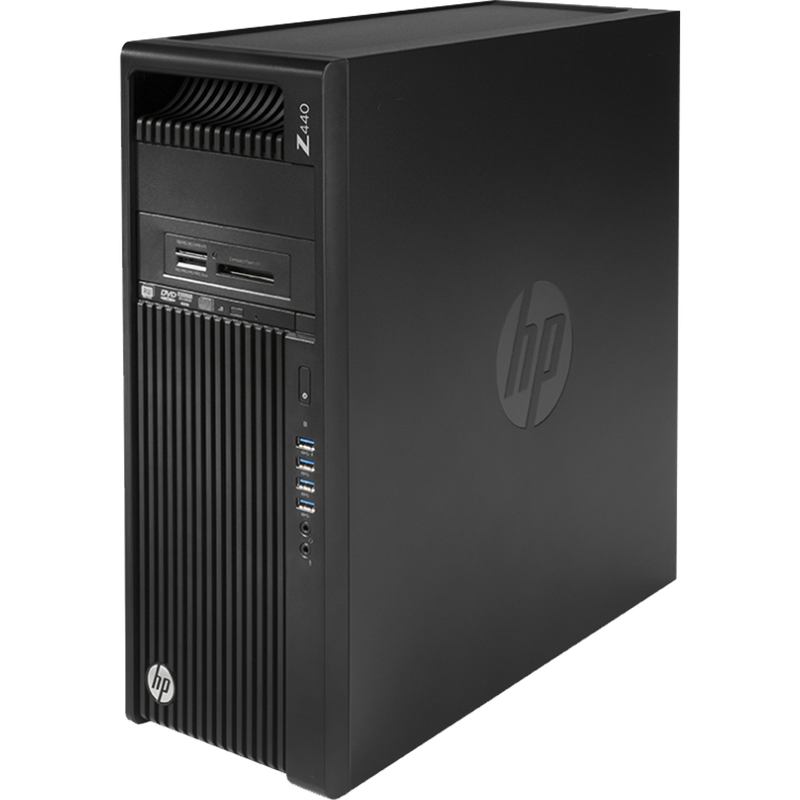 HP Z440 Workstation Intel Xeon Tower PC with 64GB Ram + 4GB K1200 GPU
