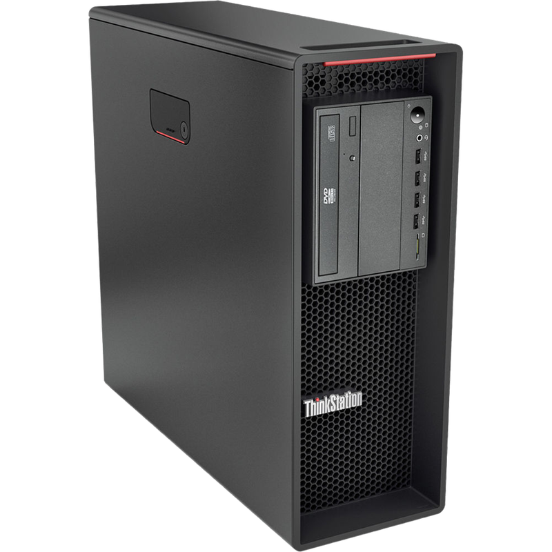 Lenovo ThinkStation P520 - Intel Xeon Tower PC with NVIDIA Quadro P1000 GPU + 23" Monitor