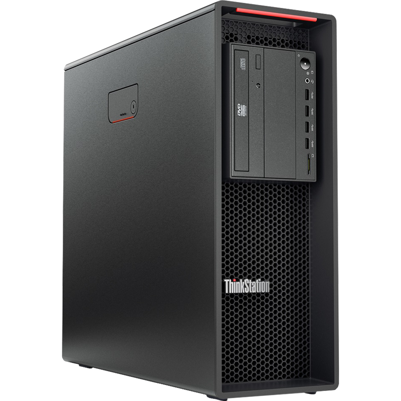 Lenovo ThinkStation P520 - Intel Xeon Tower PC with NVIDIA Quadro P1000 GPU + 23" Monitor