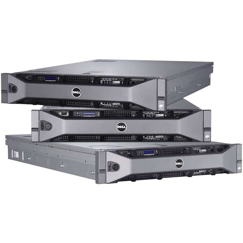 Dell PowerEdge R710 2 x 6 Core Intel Xeon CPU Server - 2.5" Backplane