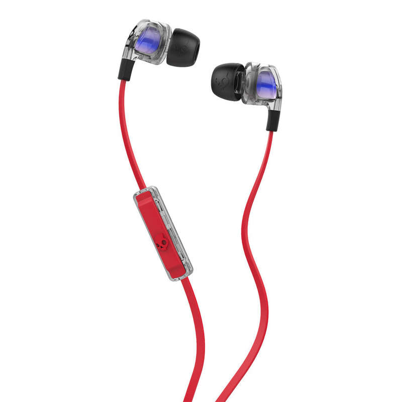 Skullcandy Smokin Bud 2 W/mic - Spaced Out Clear/black
