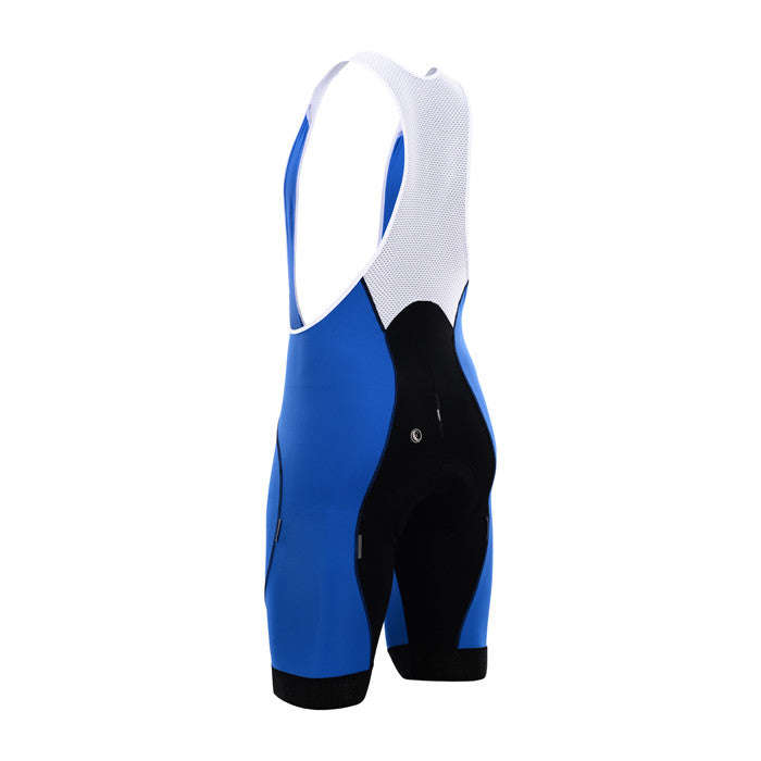Cycling Box Astra Blue Bib Shorts - X-Large