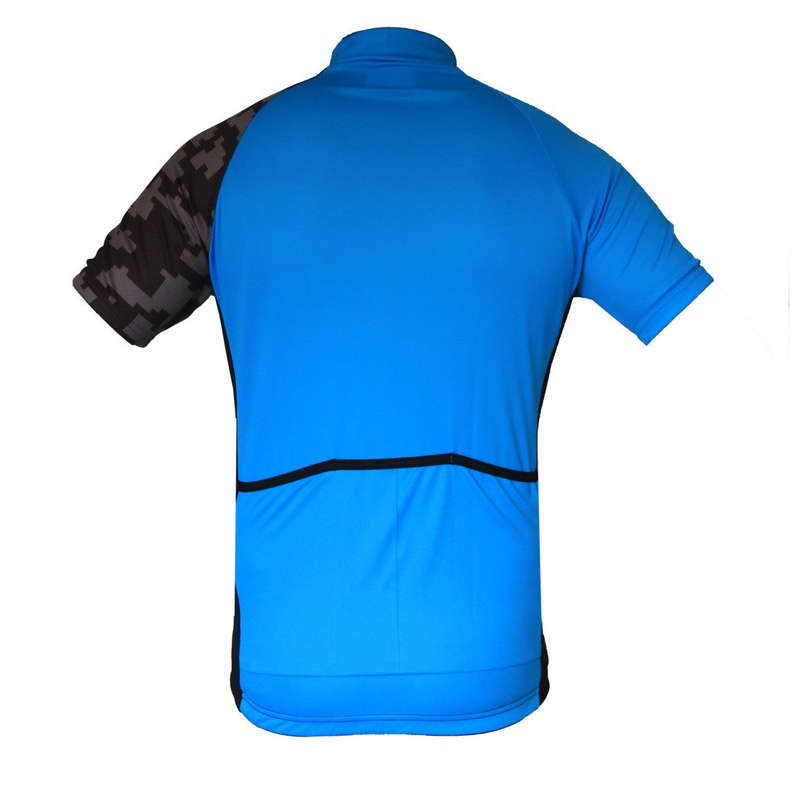 Deko Camo Blue and Black Jersey - Large