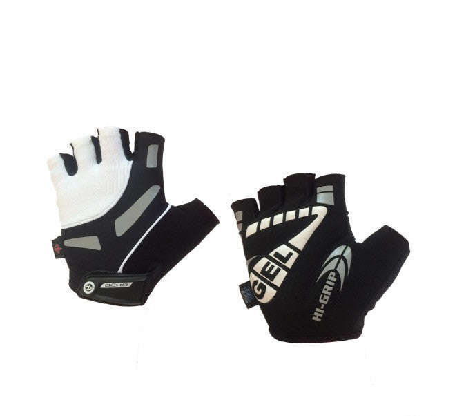 Deko Cycling Glove with Gel Padding (White) - Medium