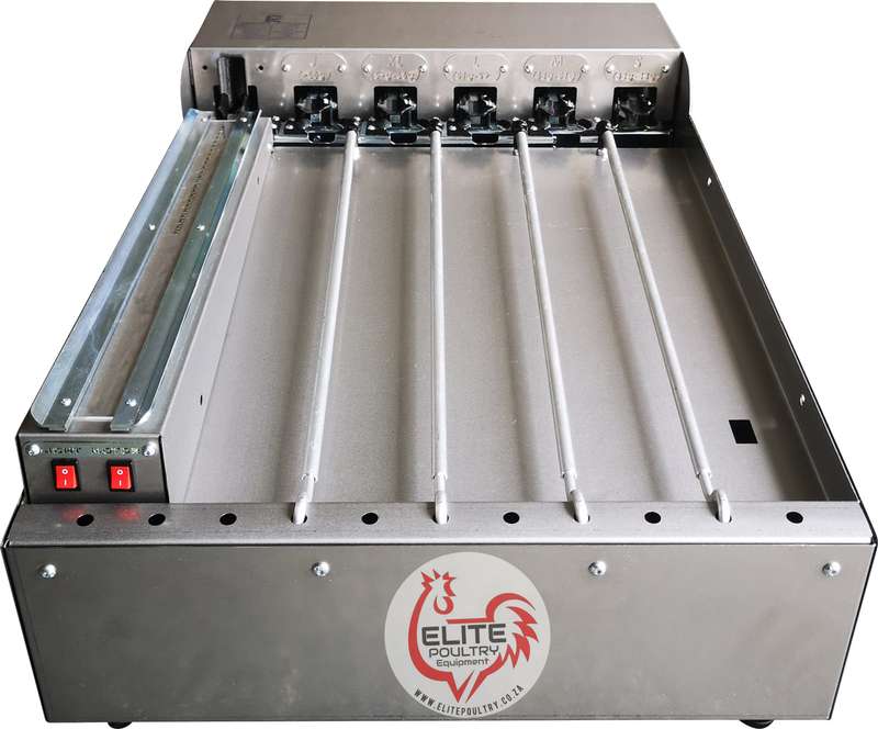 Egg Grading and Sorting Machine - Elite 750 Egg Grader Pro with Candling Lights - Grade 750 Eggs ...