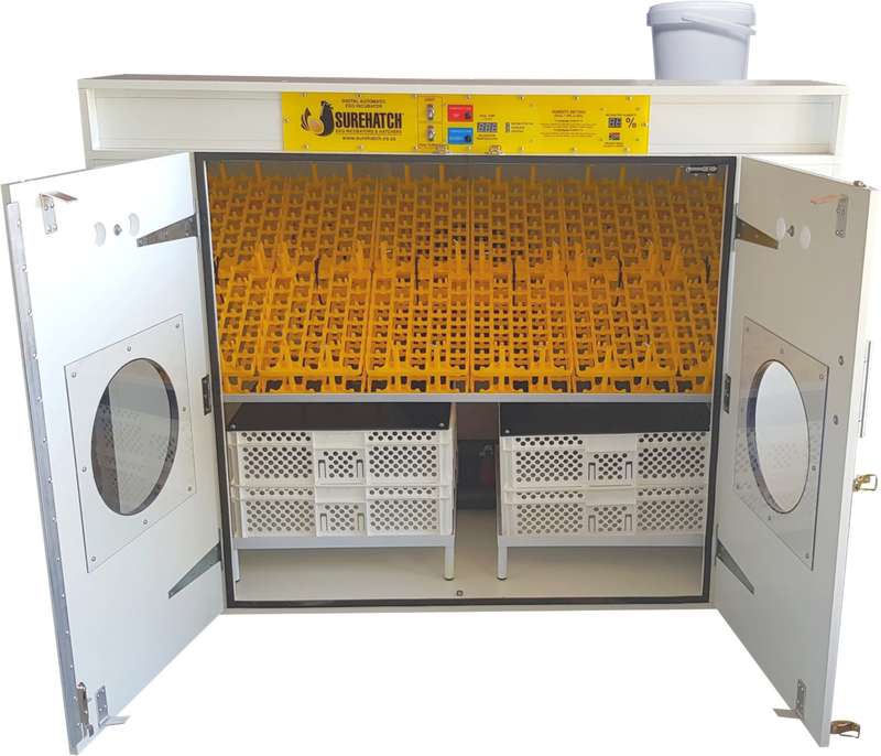 1000 Egg Incubator and Hatcher - Fully Automatic Digital Model SH1000