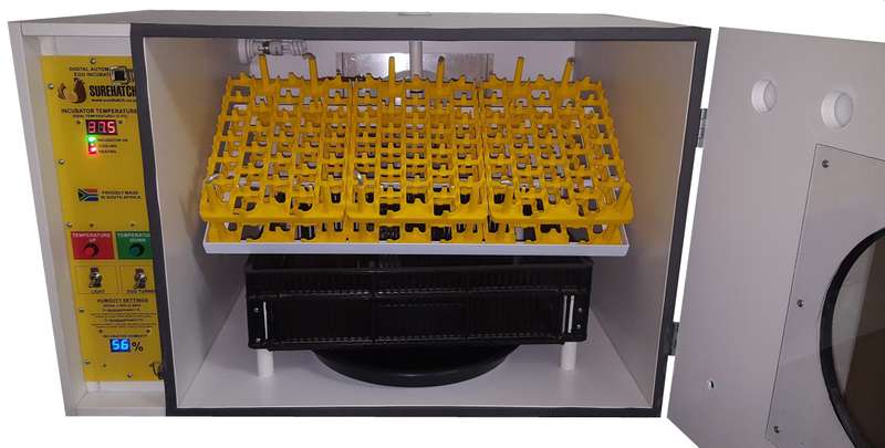 280 Egg Incubator and Hatcher - Fully Automatic Digital Model SH280