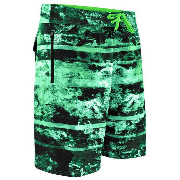 Pelagic Argonaut Boardshort - Coral Camo Green - Coral Camo Green / 30