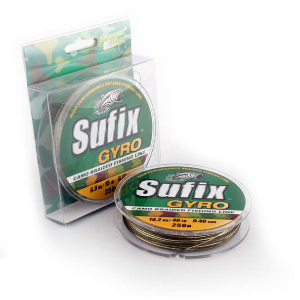 Sufix Gyro Braid - 10LB / Camo / 250M