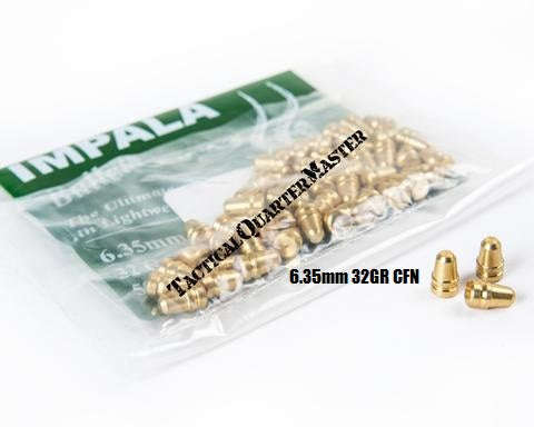 Impala Bullets - 6.35mm 32GR CFN x50