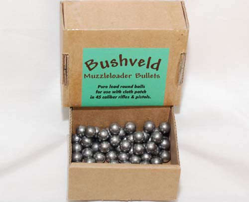 Bushveld Muzzelloader Round Balls .440 dia. 128gr - 50