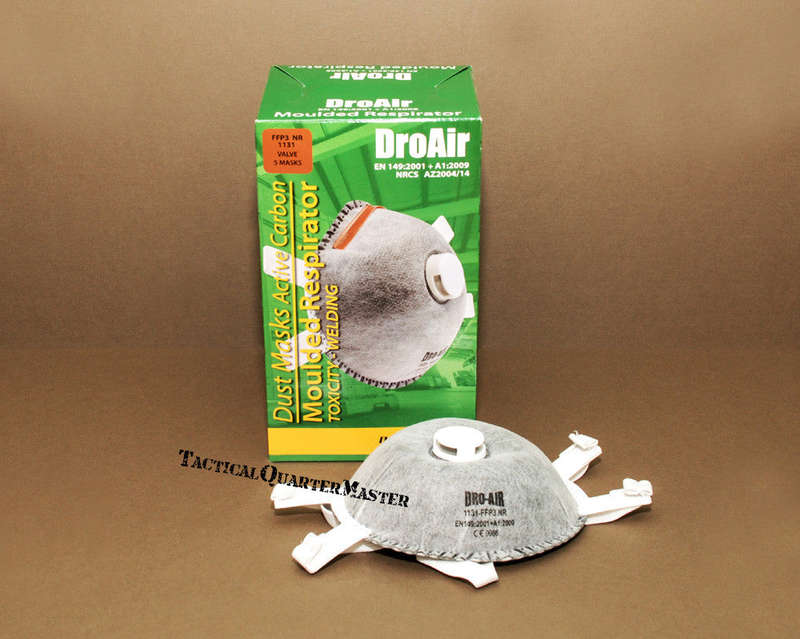 Dromex Dro Air Mask with Active Carbon Valve FFP3