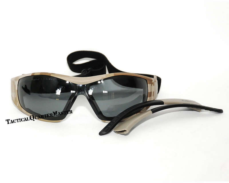Elvex Go Specs II- Camo Frame - Grey