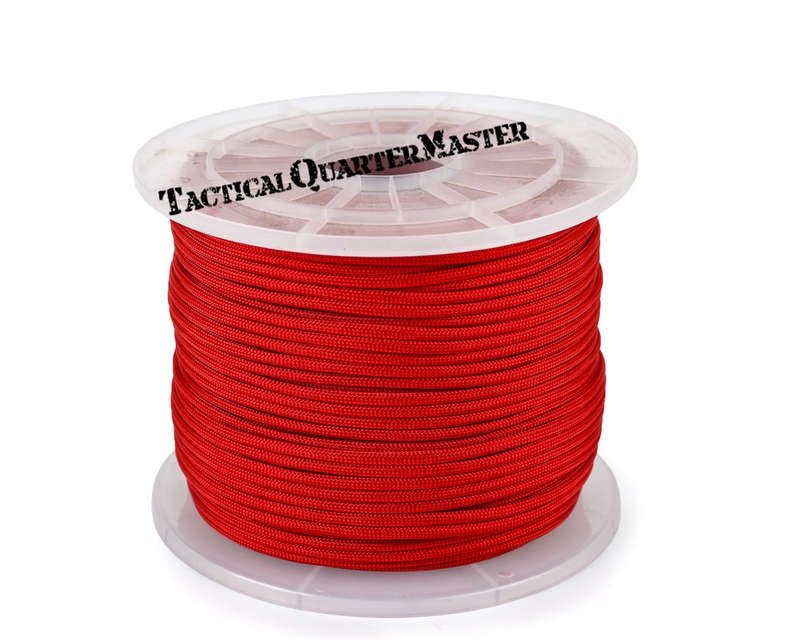 550 Paracord - Red / 100m