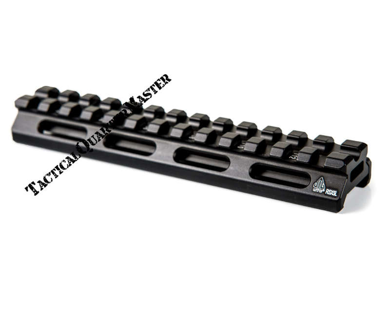 UTG Super Slim long Riser: 12.7mm Low (13 Slot)