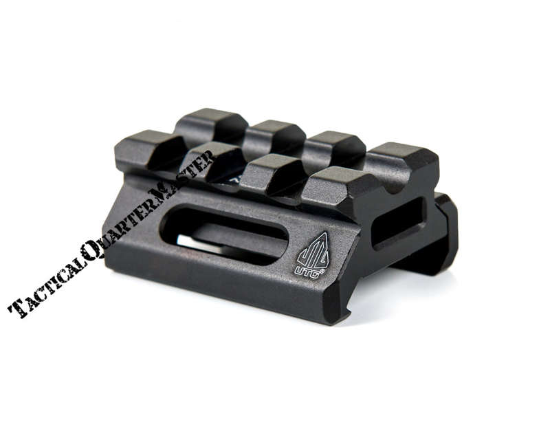 UTG Super Slim Short Riser: 12.7mm Low (3 Slot)