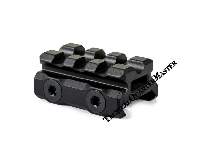 UTG Super Slim Short Riser: 12.7mm Low (3 Slot)