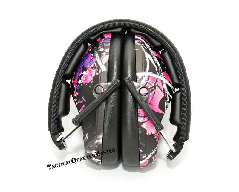 Sonic Slim Hearing Protectors-Muddy Girl Pattern