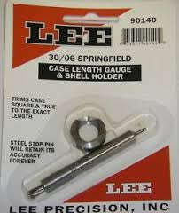 Lee Case Length Gauge and Shell Holder - 30/06 Springfield