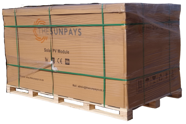 550W Mono Deichmann 16BB Solar Panel - 31 pcs pallet