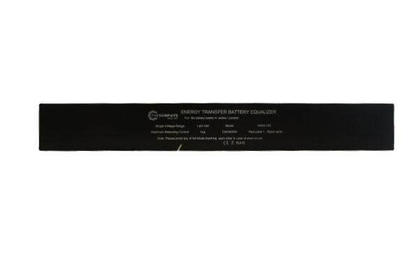 Battery equalizer for up to 16 batteries