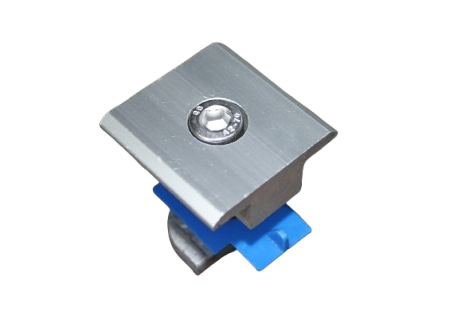 Solar panel Aluminium MID-clamp bracket for P2000-galvanised or Aluminium solar panel mounting ra...