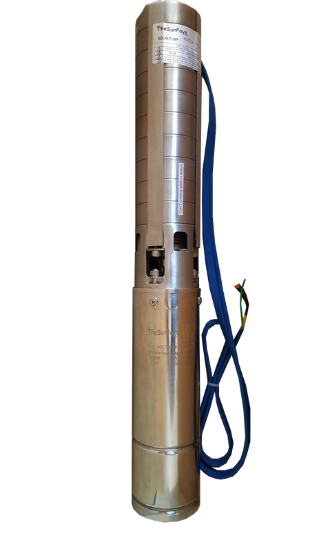 Solar or AC Borehole Pump, Max Head 90m,  Centrifugal with Controller (PUIN)