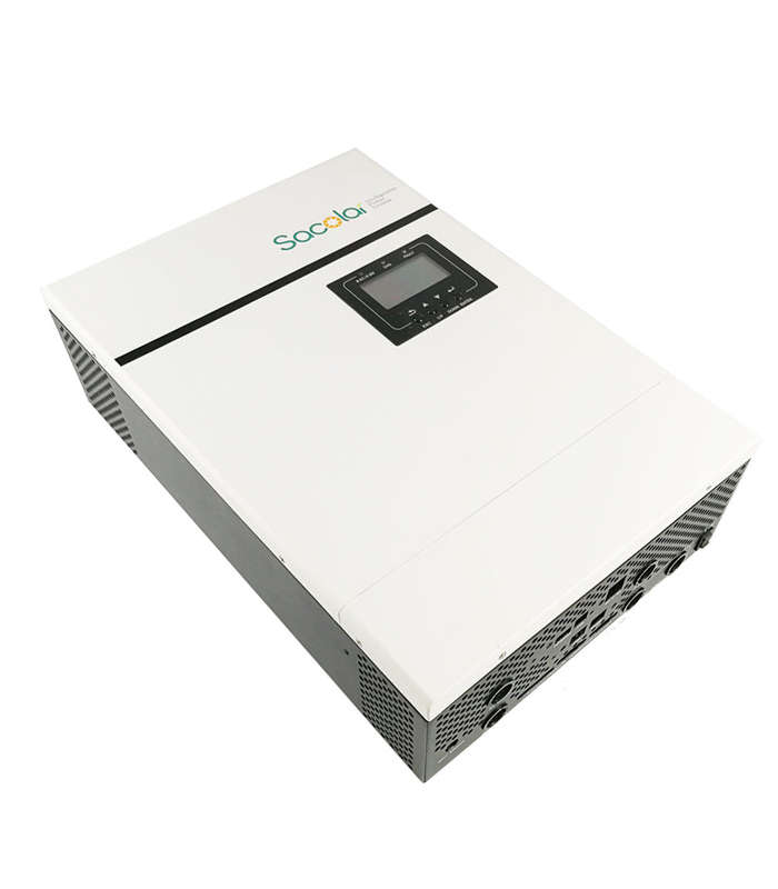 Sacolar Inverter - WiFi compatible- 5kVA / 5kW Pure Sine Wave 48V Solar Inverter, 100A High Volta...