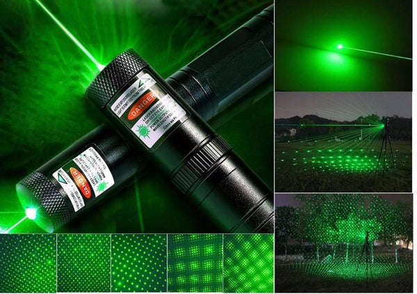 Military 532nm Green Star Burst Laser Pointer
