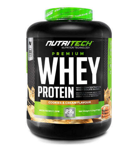 Nutritech Premium Whey Protein - 3.2kg | Free Shipping
