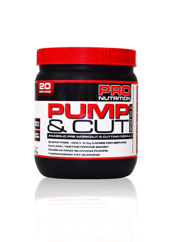 Pro Nutrition Pump & Cut - 300g - Cherry Bomb