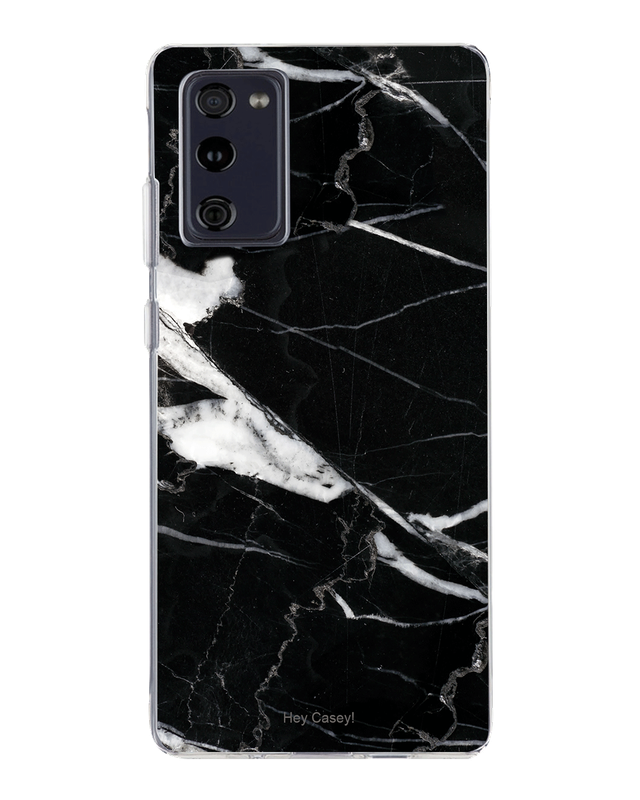Black Ice Phone Case - Samsung Galaxy S20 FE (Fan Edition)