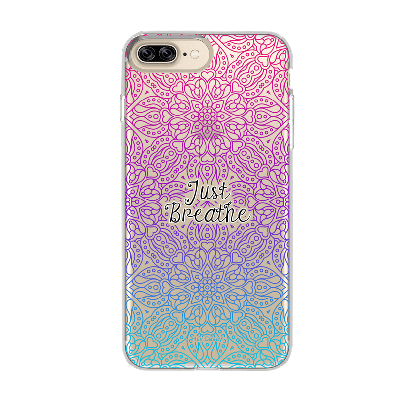 Just Breathe Phone Case - iPhone 8 Plus