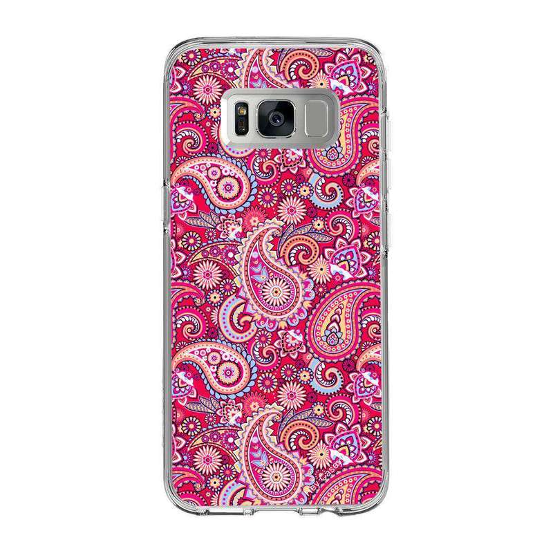 Paisley in Pink Phone Case - Samsung Galaxy S8