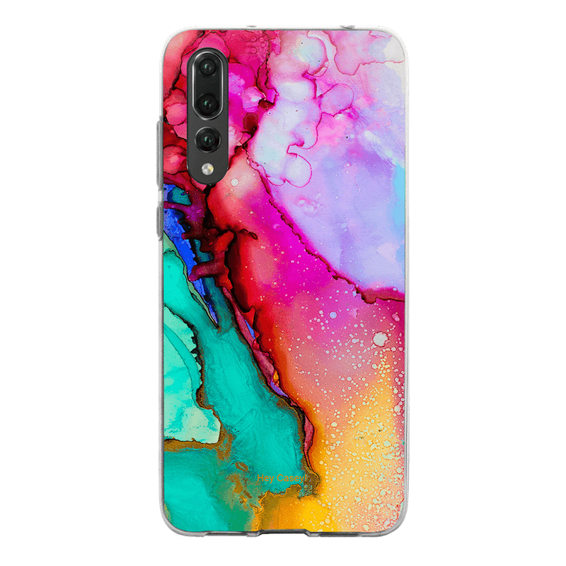 Pink Ink Phone Case - Huawei P20 Pro