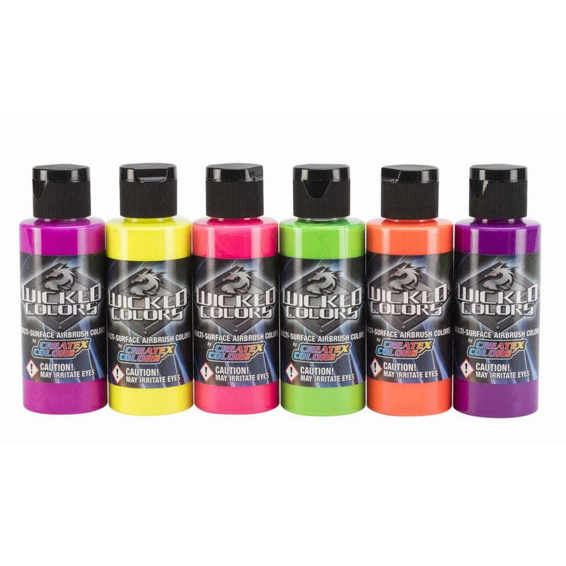 Wicked Fluorescent Set - 60ml each