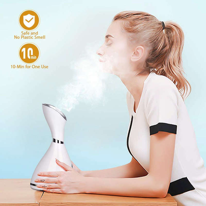 Facial Steamer Nano Ionic Face Steamer Warm Mist Humidifier