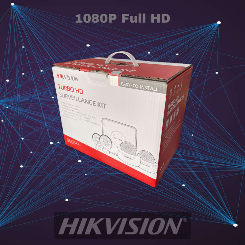 Hikvision 8 Channel 1080P DIY CCTV Kit
