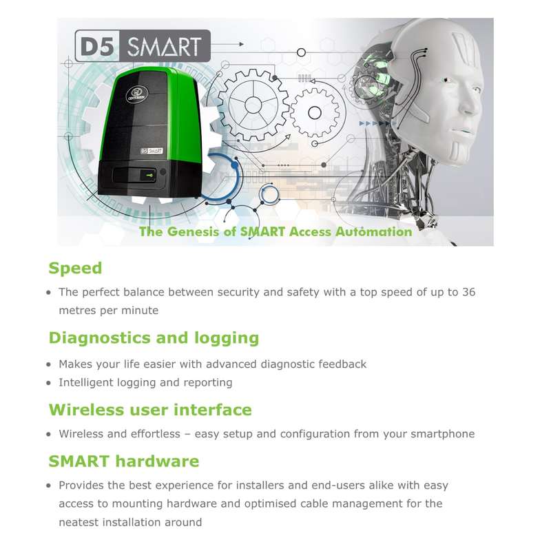Centurion D5 Smart Gate Motor