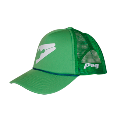 Trucker Cap Bent Peak - Green D1