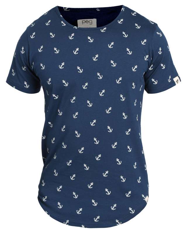 Scoop T-Shirt Anchor - L