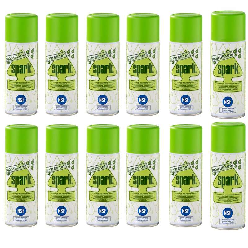SPARK MULTI-PURPOSE LUBRICANT FG QTY: 12 x 400ml Aerosol