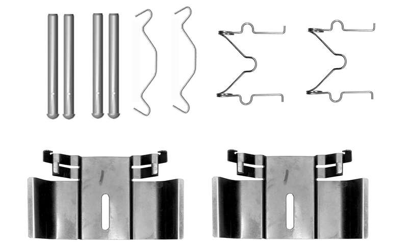 Rear Disc Spring Kit For TOYOTA RAV 4 II (_A2_) 1.8 (ZCA25_, ZCA26_, ZCA25W, ZCA26W) (1ZZ-FE)(92K...
