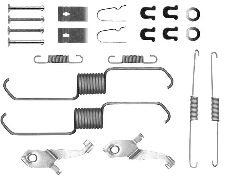 Rear Brake Shoe/Drum Spring Kit For ISUZU KB 2.4 (C 24 SE)(94KW) 04-